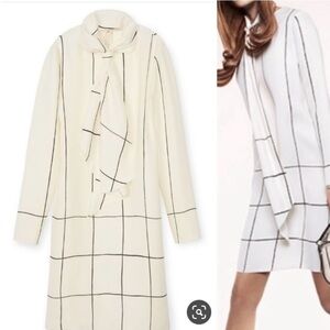 SOLD Tory Burch Windowpane Dress
